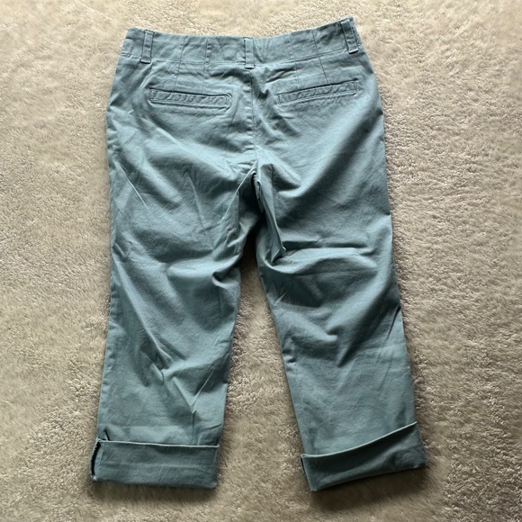 Lee Platinum Label Capri Sz 2 Petite Blue Sage - Picture 7 of 9
